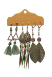 Bohemian Tassels Earring MOQ 5pcs