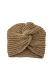 Twisted Pleated Knit Turban Hair Scarfs Head Bennie MOQ 5PCs