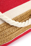 Hemp Rope Striped Tote Bag MOQ 3pcs