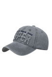 Super Patchwork Washed Baseball Hat MOQ 3pcs