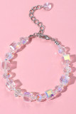Crystal and Stones Bracelet MOQ 5pcs