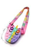 POP IT Flower Unicorn Fidget Crossbody Bag Push Bubble Unishe Wholesale MOQ5pcs