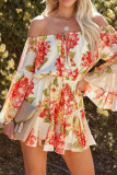 Floral Print Off Shoulder Dress Unishe Wholesale