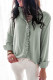 Solid Color Lace Frilled Trims Long Sleeve Shirt