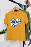 Human Plus Kind Peace Sign Short Sleeve Graphic Tee Unishe Wholesale