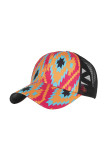 Azte Geometric Baseball Hat MOQ 3pcs