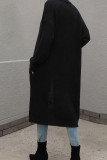 Plain Long Length Open Sweater Cardigans