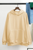 Plain Fleece Lining Cotton Hoodies