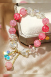 Crystal and Stones Bracelet MOQ 5pcs