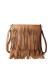 PU Leather Crossbody Messenger Tassel Bag MOQ 3pcs