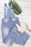 One-piece Denim Jumpsuit