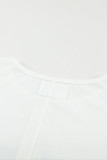 Color Block Buttoned Henley Top