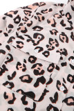 Leopard Print Short Sleeve Shirt