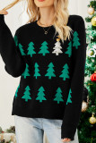 Christmas Tree Knitting Pullover Sweater
