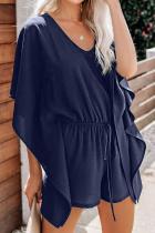 Blue Born To Fly Kimono Romper