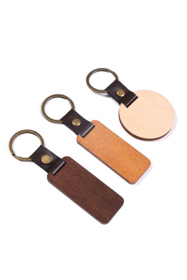 PU Leather Wool Key Chain MOQ 5pcs