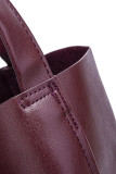 Large Capacity Solid Color Tote Bag Unishe Wholesale MOQ 3PCS