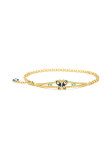 Alloy Butterfly Chain Bracelet MOQ 5PCs