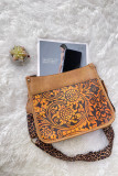 PU Leopard Sunflower Aztec Cow Print Crossbody Bags Unishe Wholesale MOQ 3PCS