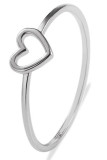 Simple Hollow out Heart Ring Unishe Wholesale MOQ 5pcs