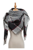 Multicolor Plaid Scarf MOQ 3pcs