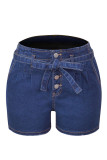 Denim Elastic Waist Pocket Jeans Short Unishe Wholesale