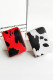 Cow Print Zipper Purse