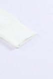 Khaki Color Block Pullover 2pcs Loungewear Set