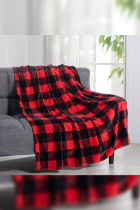 Plaid Flannel Fleece Blanket MOQ 3PCs