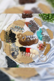 Ethnic Western Earrings 3pcs Set MOQ 5 sets