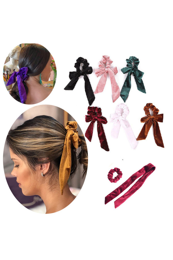 2 in 1 Velvet Towel Scrunchie MOQ 5pcs