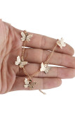 Butterfly Tassel Necklace MOQ 5pcs