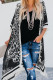 Black Tokyo Medallion Kimono
