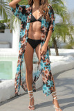 Chiffon Print Open Kimono Dress Cover Up Unishe Wholesale