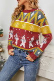 Christmas Snowman Knitting Sweater
