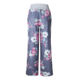 Floral Loose Long Pants