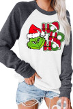 Christmas HOHOHO Printed Long Sleeve Top Women UNISHE Wholesale