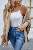 Plain Bat Wing Knit Sweater Cardigans