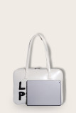 Love&Peace Zipper Leather Hand Bag MOQ 3PCS