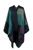 Color Block Cape Cardigans