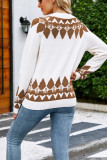Long Sleeve Pullover Knitting Sweater
