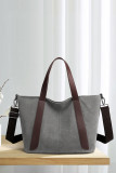 PU Leather Two Straps Tote Bag Unishe Wholesale MOQ3PCS