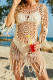 Aztec Knitted Beach Long Sleeve Hollow Out Cover Up Unishe Wholesale
