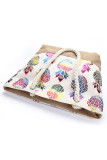 Pineapple Print Canvas Tote Bag MOQ 3pcs