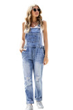 One-piece Denim Jumpsuit