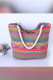 Aztec Print Canvas Tote Bag MOQ 3pcs