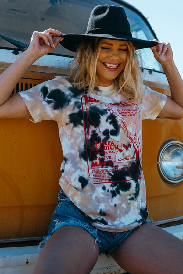 Led Zeppelin Tie Dye Tee