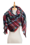 Multicolor Plaid Scarf MOQ 3pcs