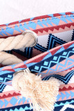 Aztec Print Canvas Tote Bag MOQ 3PCS