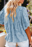 Loose Short Sleeve chiffon top Unishe Wholesale